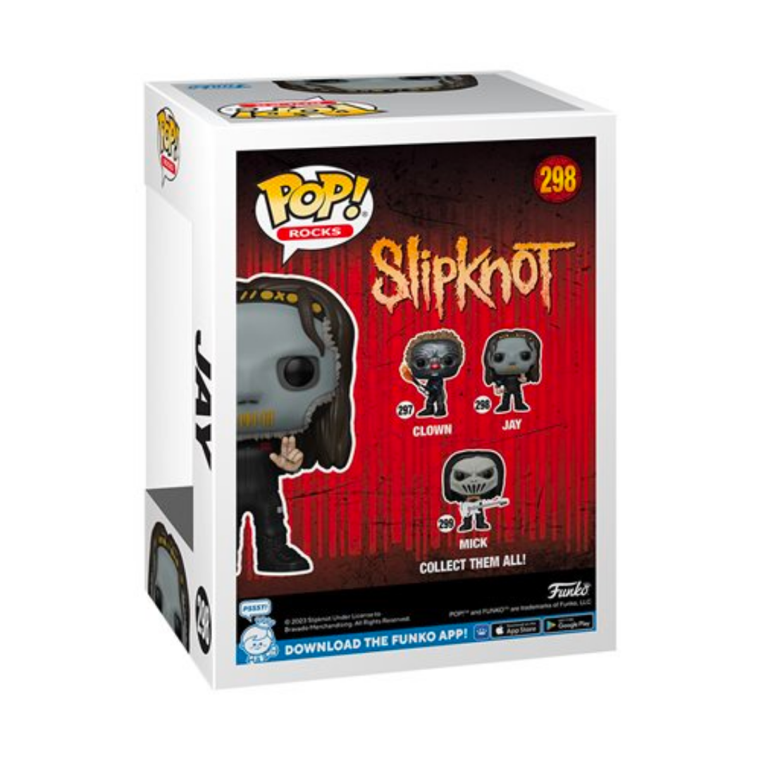 SLIPKNOT JAY W/ DRUMSTICKS FUNKO POP! ROCKS FIGURE