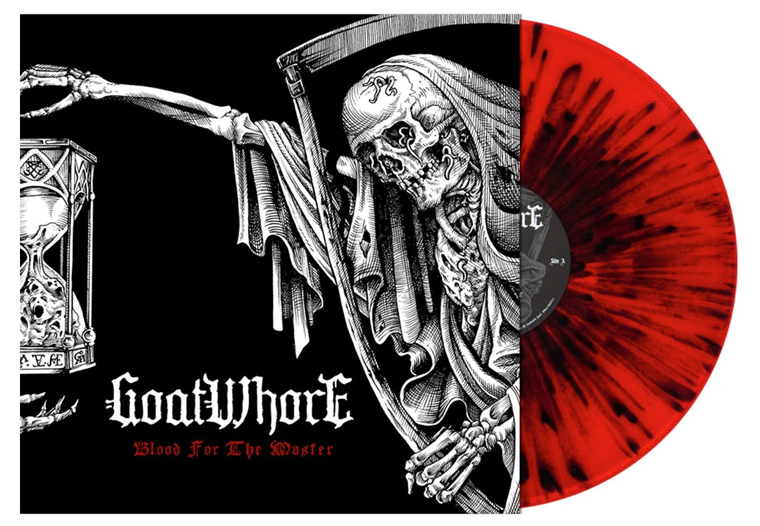 GOATWHORE 'BLOOD FOR THE MASTER' LP (Red/Black Splatter Vinyl)