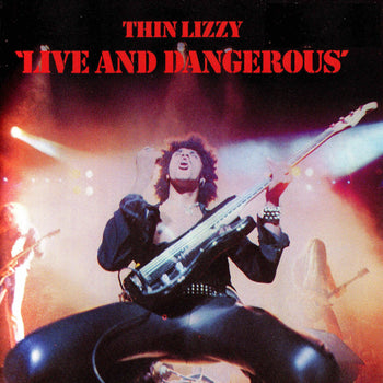 THIN LIZZY 'LIVE AND DANGEROUS' 2LP (Translucent Red Vinyl)