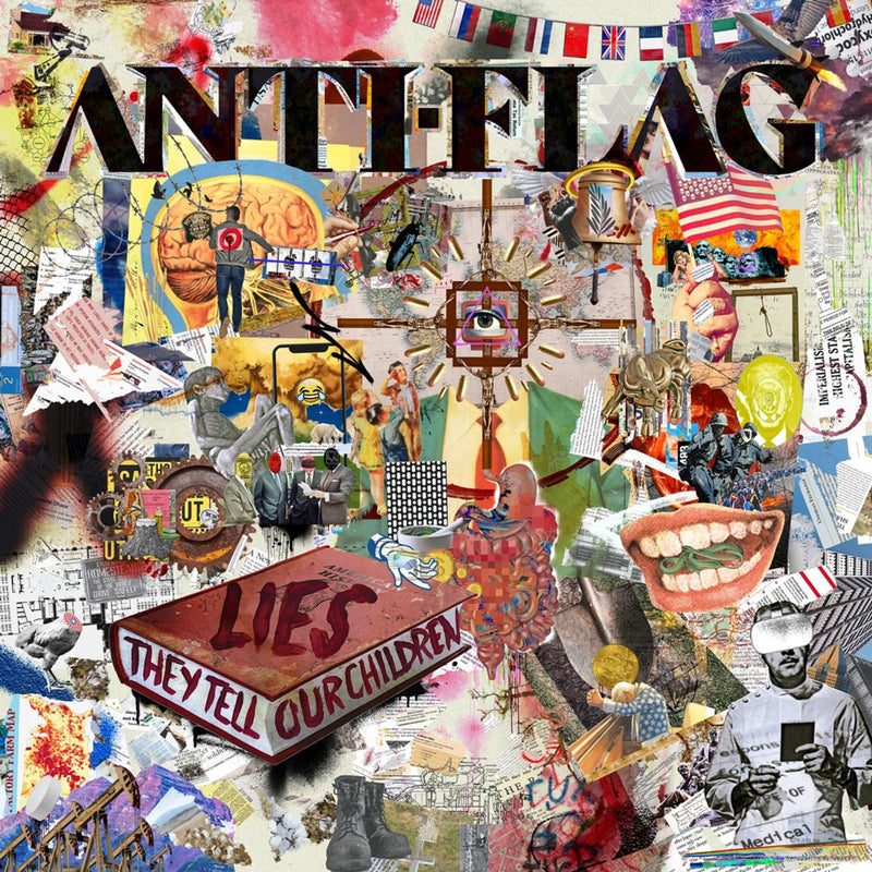 ANTI-FLAG 'LIES THEY TELL OUR CHILDREN' LP (White Vinyl)