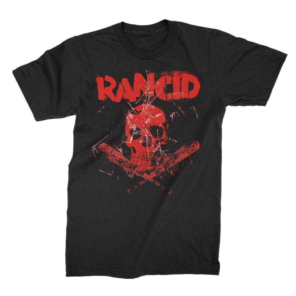 RANCID 'SKULLS & BATS' T-SHIRT