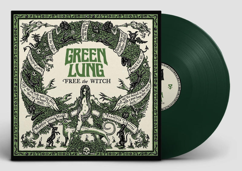 GREEN LUNG 'FREE THE WITCH' LP (Color Vinyl)