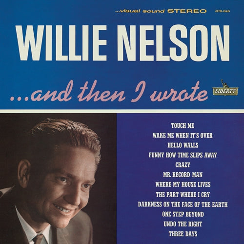 WILLIE NELSON 'AND THEN I WROTE' LP (Yellow Vinyl)