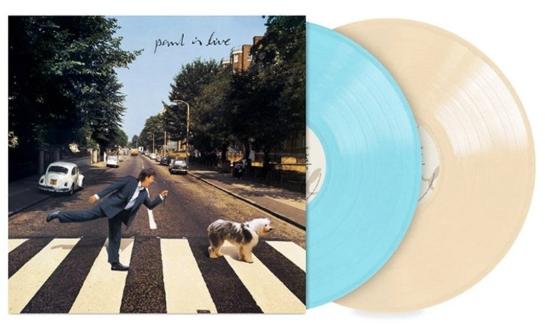 PAUL MCCARTNEY 'PAUL IS LIVE' 2LP (Limited Edition, Blue, White, & Peach Vinyl)