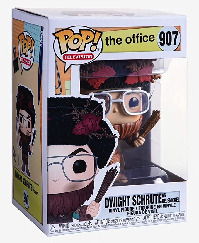 THE OFFICE DWIGHT AS BELSNICKEL FUNKO POP! TV FIGURE