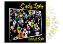 CIRCLE JERKS ‘GROUP SEX’  SPLATTER LP (40th anniversary edition w/ fanzine)