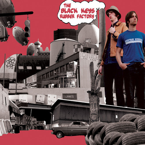 THE BLACK KEYS 'RUBBER FACTORY' LP