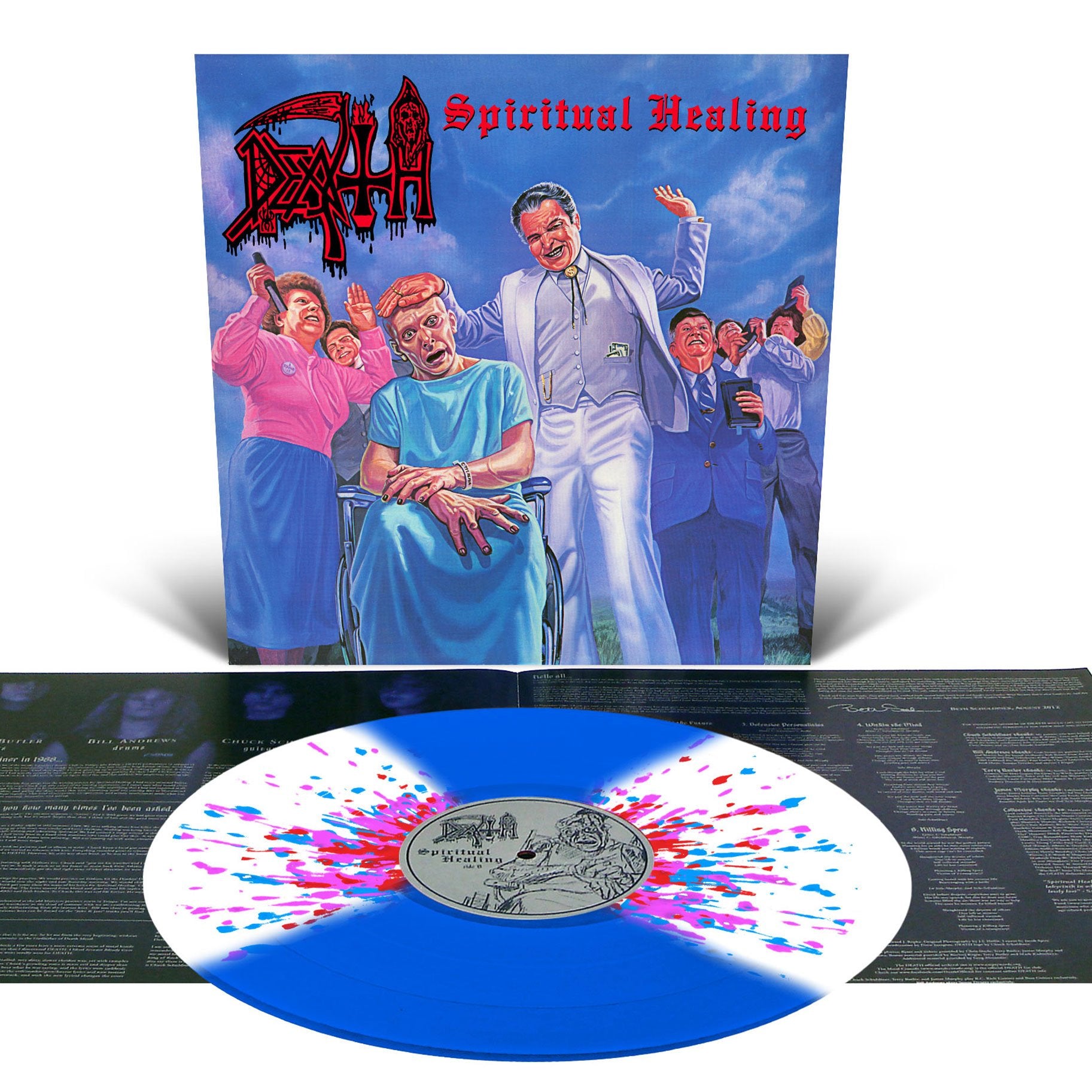 DEATH 'SPIRITUAL HEALING' LP (Butterfly Splatter Vinyl)