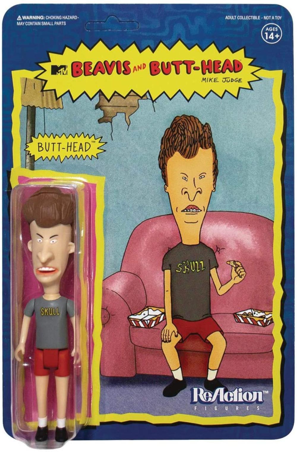 BEAVIS AND BUTT-HEAD REACTION FIGURE - BUTT-HEAD