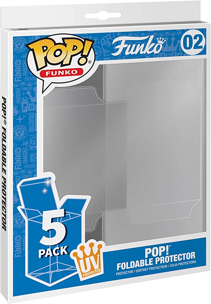 POP PROTECTOR: 5PK FOLDABLE POP! PROTECTOR (UV)