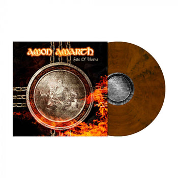 AMON AMARTH 'FATE OF NORNS' LP (Ochre Brown Marble Vinyl)