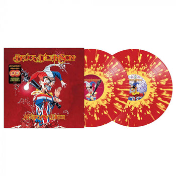 BRUCE DICKINSON 'ACCIDENT OF BIRTH' 2LP (Limited 25th Anniversary Edition, Red, Yellow Splatter Vinyl)