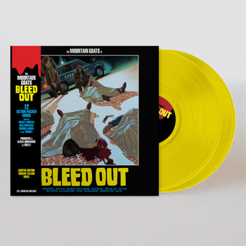 THE MOUNTAIN GOATS 'BLEED OUT' 2LP (Yellow Vinyl)