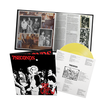 7SECONDS ‘THE CREW’ LP (Deluxe, Yellow Vinyl)