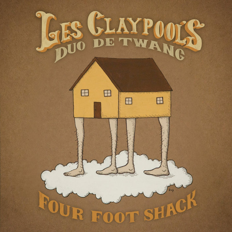 LES CLAYPOOL'S DUO DE TWANG 'FOUR FOOT SHACK' 2LP (Gold Vinyl)
