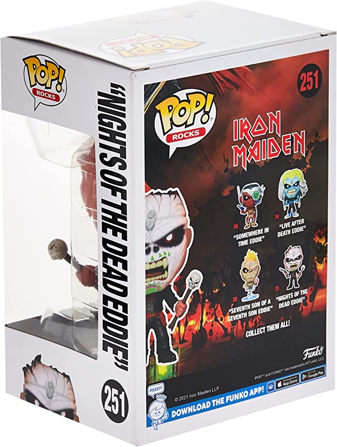 IRON MAIDEN EDDIE NIGHTS OF THE DEAD FUNKO POP! ROCKS