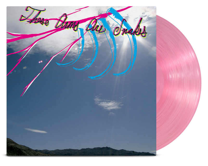 THESE ARMS ARE SNAKES 'EASTER' LIMITED EDITION TRANSLUCENT PINK LP — ONLY 300 MADE