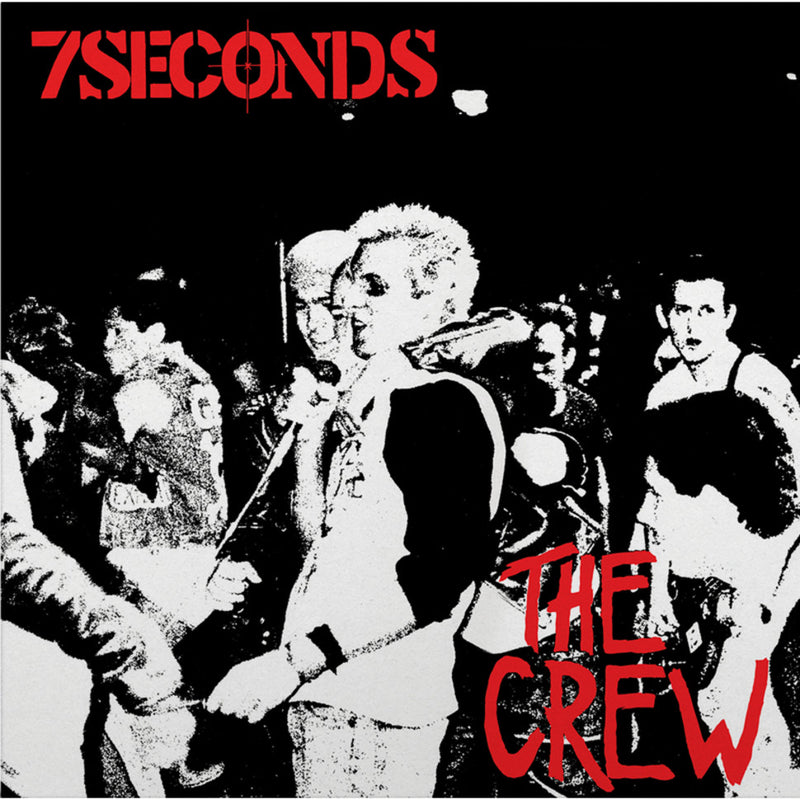 7SECONDS ‘THE CREW’ LP (Limited Edition, Red & Black Galaxy Vinyl)