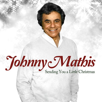 JOHNNY MATHIS 'SENDING YOU A LITTLE CHRISTMAS' LP (Christmas Snow Vinyl)