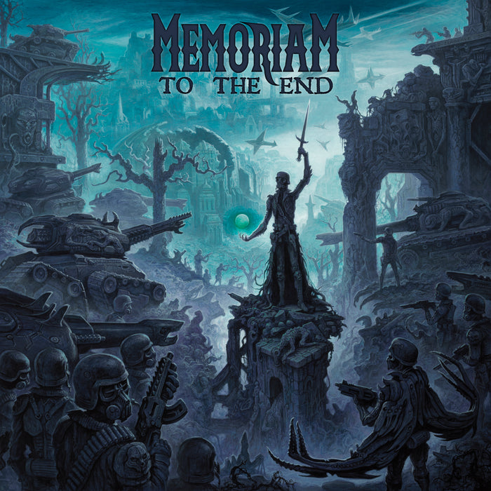 MEMORIAM 'TO THE END' LP (Transparent Mint & Black Splatter Vinyl)