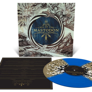 MASTODON 'CALL OF THE MASTODON' LP (Blue w/Gold & White/Black Splatter Vinyl)