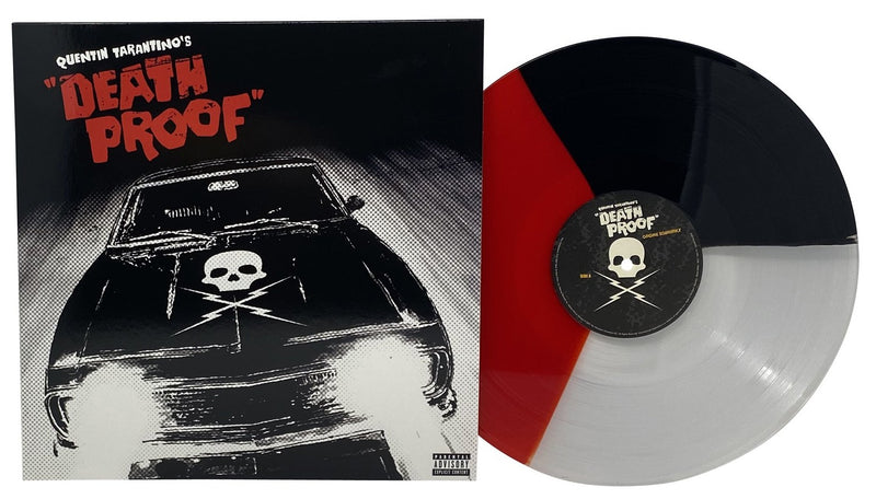 QUENTIN TARANTINO'S DEATH PROOF SOUNDTRACK LP (Red, Clear, & Black Vinyl)