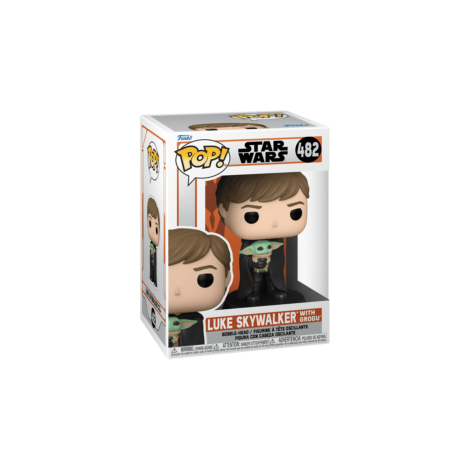 MANDALORIAN LUKE WITH CHILD FUNKO POP! STAR WARS FIGURE