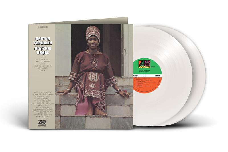 ARETHA FRANKLIN 'AMAZING GRACE' 2LP (White Vinyl)