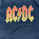 AC/DC 'DISTRESSED LOGO' ONESIE