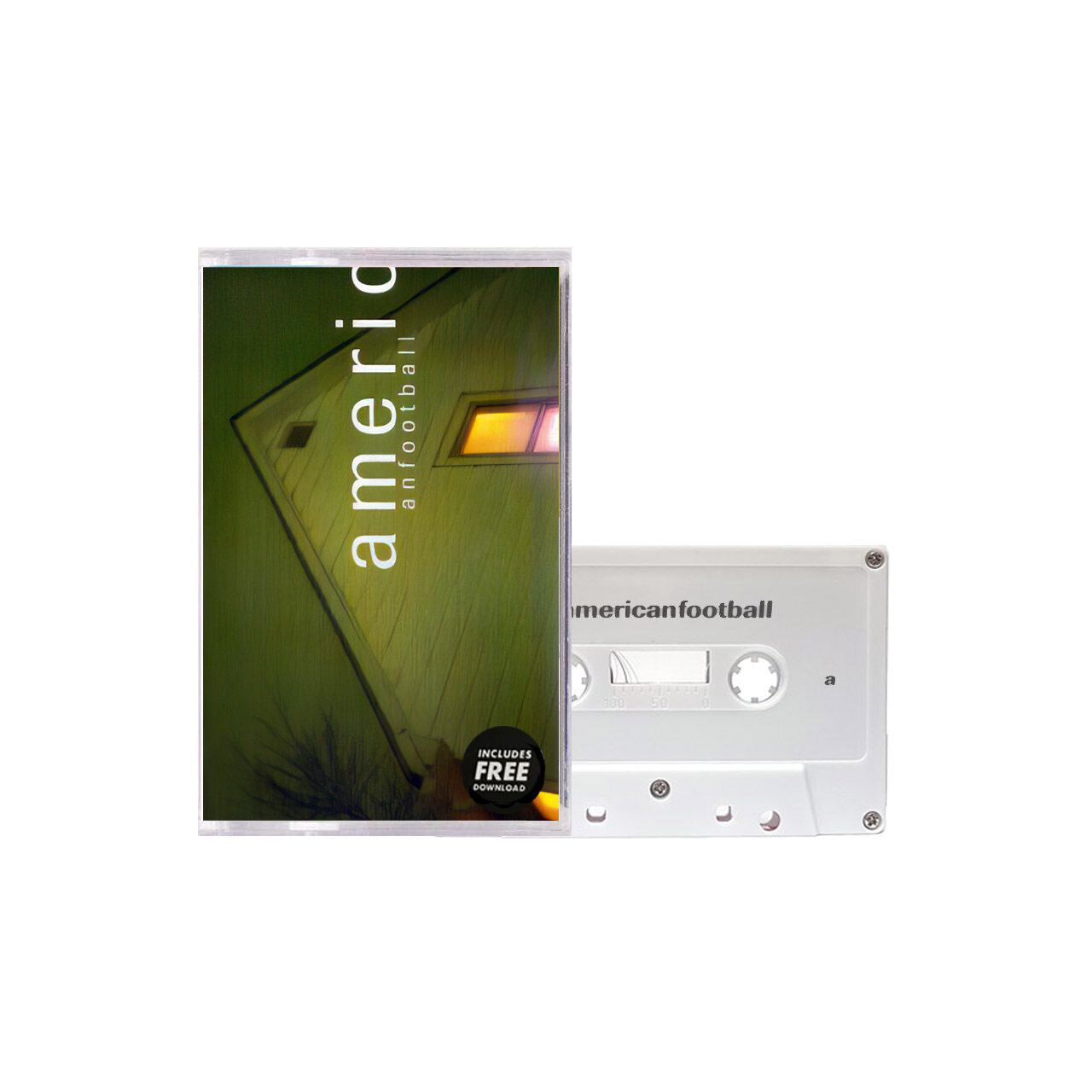 AMERICAN FOOTBALL 'AMERICAN FOOTBALL' CASSETTE (White)