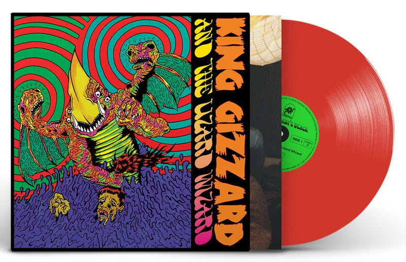KING GIZZARD AND THE LIZARD WIZARD 'WILLOUGHBY'S BEACH' LP (Red Vinyl)
