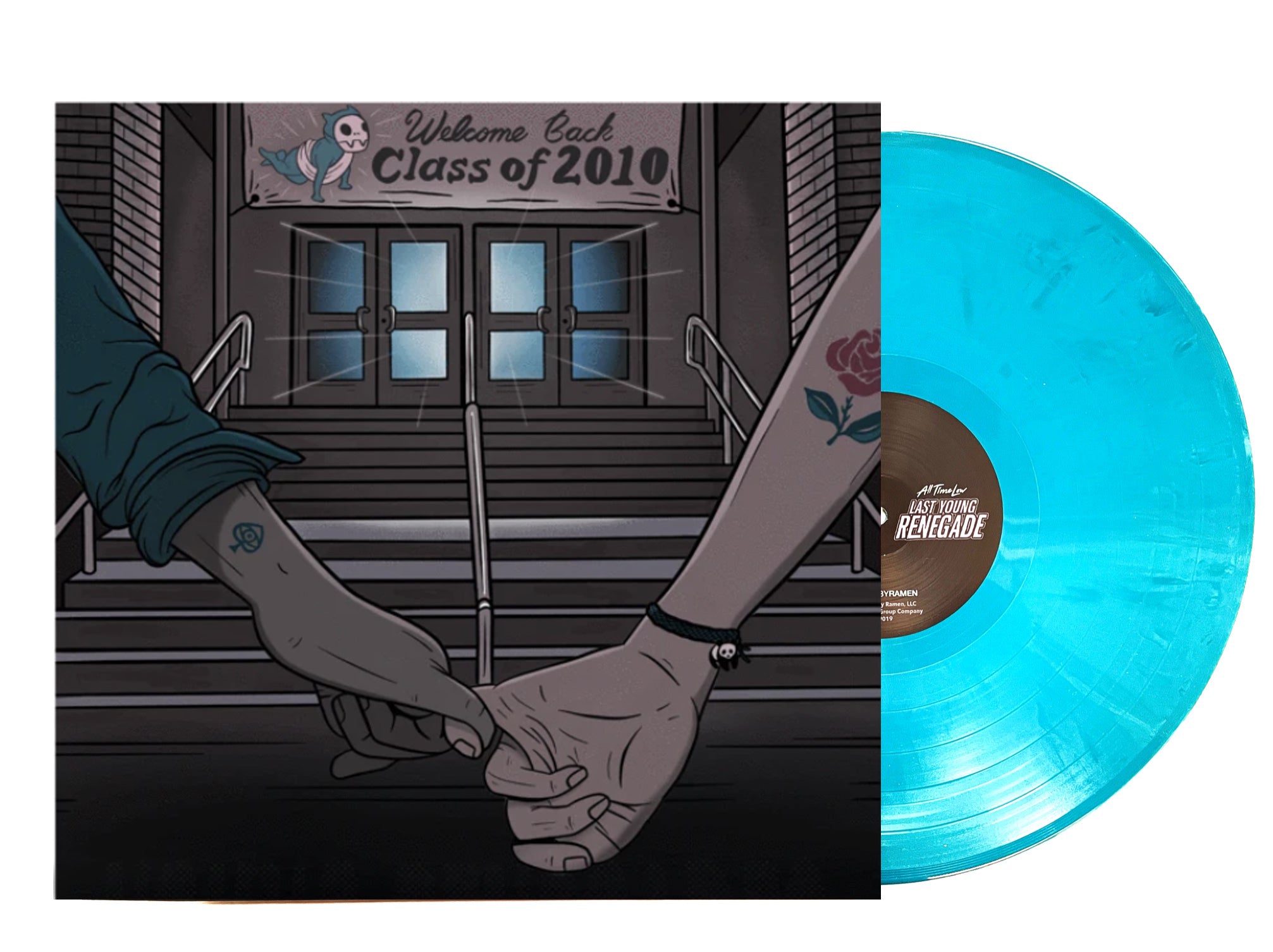 ALL TIME LOW PRESENTS 'YOUNG RENEGADES' GRAPHIC NOVEL DELUXE W/LP