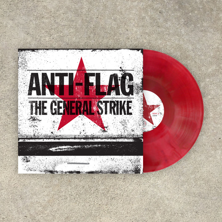 ANTI FLAG 'THE GENERAL STRIKE' LP (10th Anniversary, Red Vinyl)