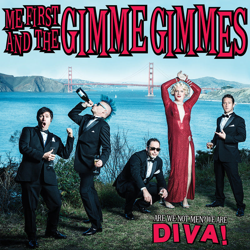 ME FIRST AND THE GIMME GIMMES 'ARE WE MEN? WE ARE DIVA' LP