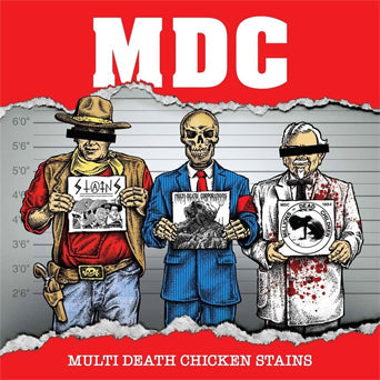 M.D.C. 'MULTI DEATH CHICKEN STAINS' 12" EP