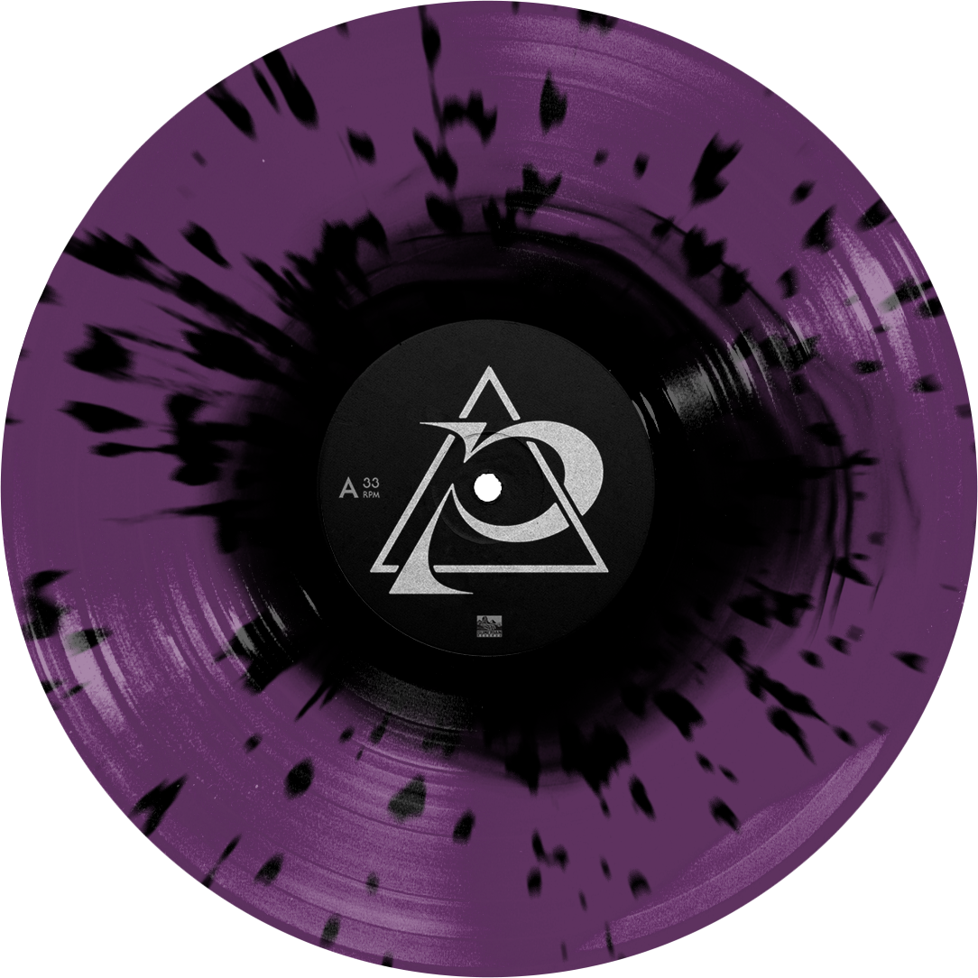 POPPY ‘ZIG’ LP (Limited Edition – Only 500 Made, Black Inside Transparent Purple w/ Heavy Black Splatter Vinyl)