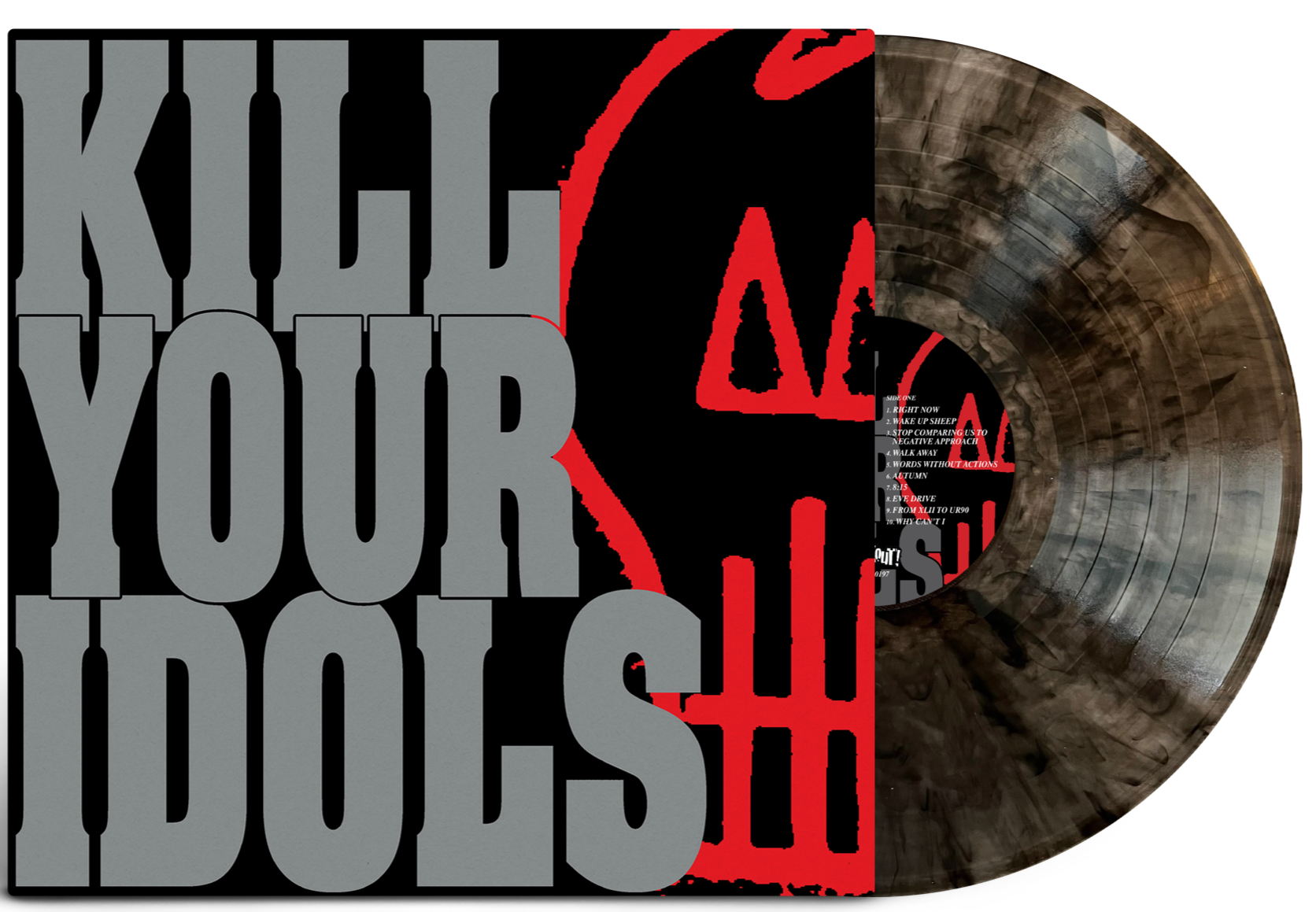 KILL YOUR IDOLS ‘NO GIMMICKS NEEDED’ LP (Limited Edition – Only 100 Made, Clear Smoke Vinyl)