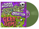 SUICIDE MACHINES/COQUETTISH ‘GEBO GOMI’ LP (Limited Edition – Only 100 Made, Green Split Vinyl)
