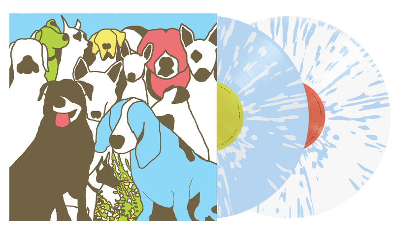 THE FORMAT ‘DOG PROBLEMS’ 2LP (Limited Edition – Only 350 made, Baby Blue w/ White Splatter (A/B) & White w/ Baby Blue Splatter (C/D) Vinyl)