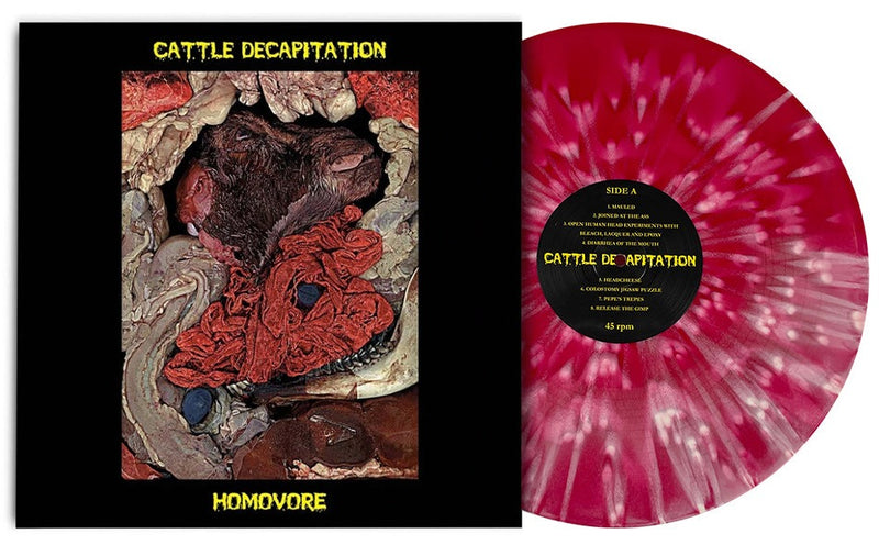 CATTLE DECAPITATION 'HOMOVORE' LP (Limited Edition — Only 300 Made, "Streptococci" Splatter Vinyl)