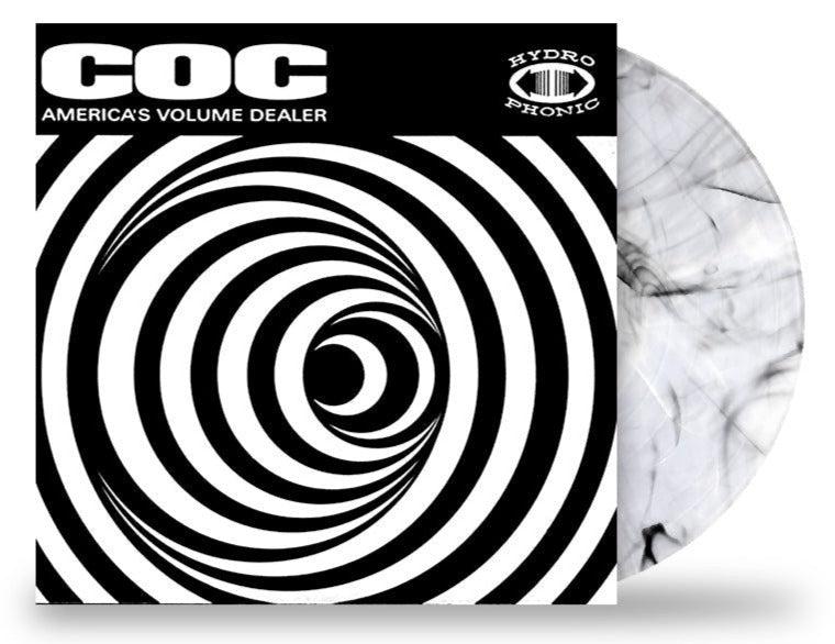 CORROSION OF CONFORMITY ‘AMERICA'S VOLUME DEALER’ LP (Limited Edition – Only 250 made, "Clear With Black and White Smoke" Vinyl)