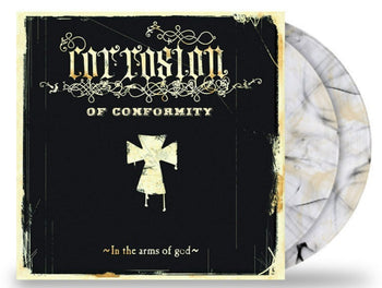 CORROSION OF CONFORMITY ‘IN THE ARMS OF GOD’ 2LP (Limited Edition – Only 300 made, "Clear With Black and Natural Smoke" Vinyl)