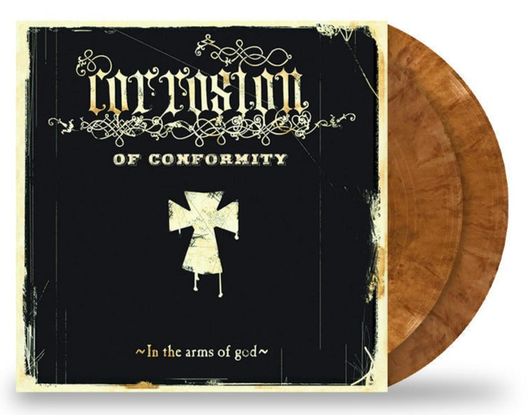 CORROSION OF CONFORMITY ‘IN THE ARMS OF GOD’ 2LP (Limited Edition – Only 300 made, "Pearlescent Copper Swirl" Vinyl)
