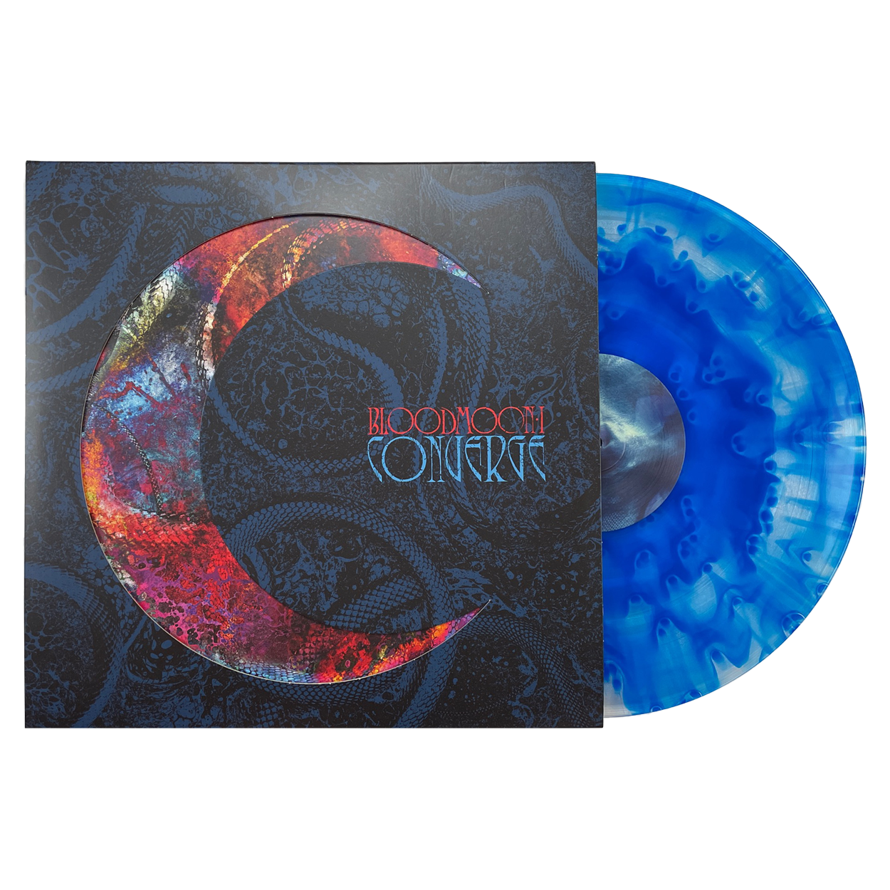 CONVERGE ‘BLOODMOON’ LIMITED EDITION CLOUDY CLEAR & NAVY 2LP – ONLY 500 MADE