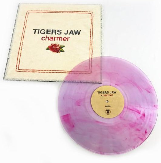 TIGERS JAW 'CHARMER' LP (Pink Clear Vinyl)