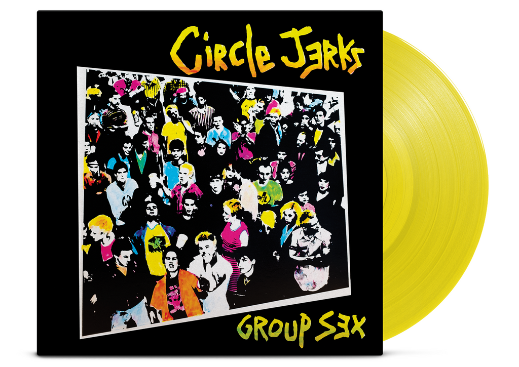 Circle Jerks ‘group Sex Lp 40th Anniversary Yellow Vinyl