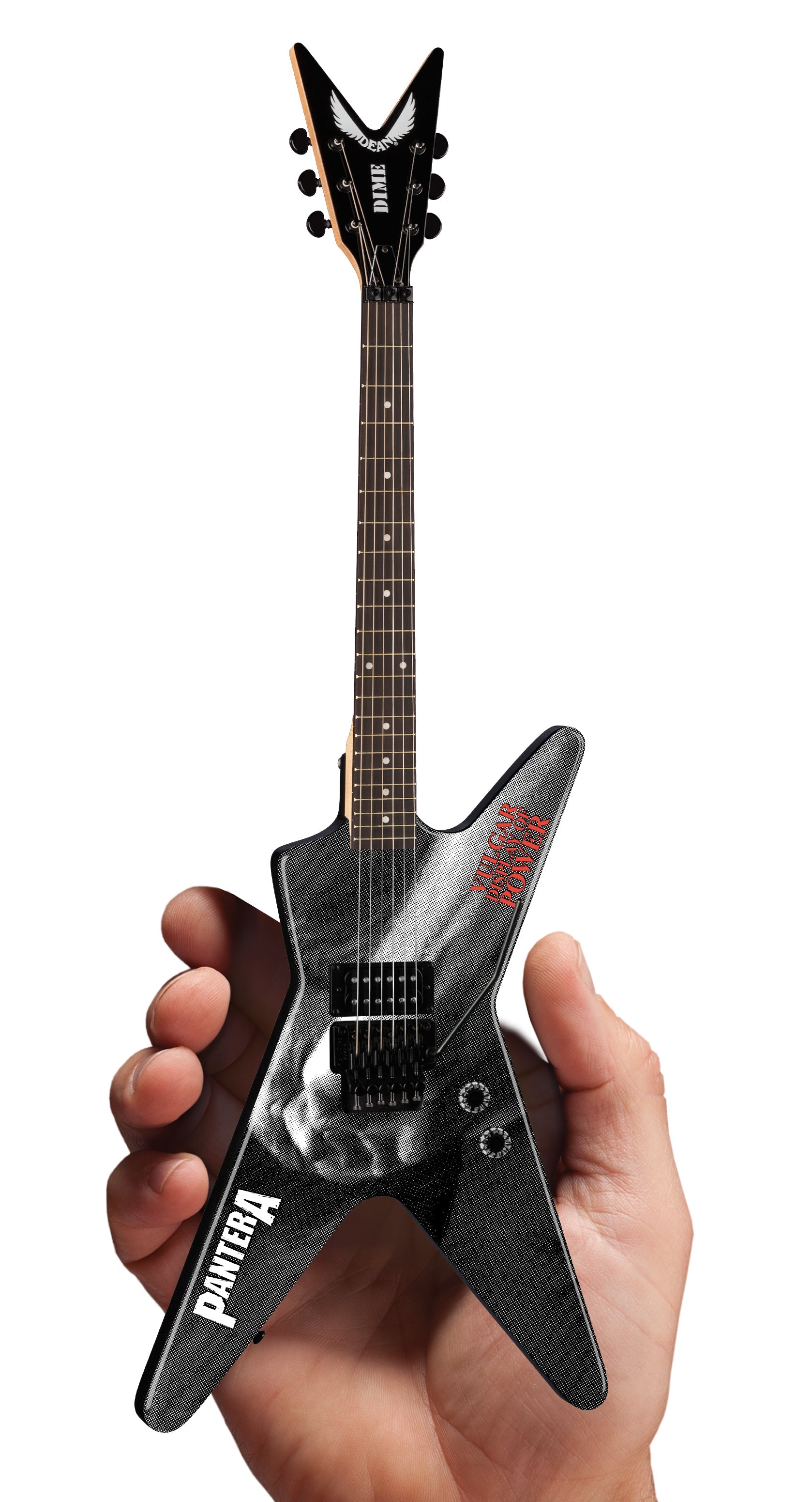 PANTERA - DEAN DIMEBAG - VULGAR DISPLAY MINI GUITAR – 333 MADE
