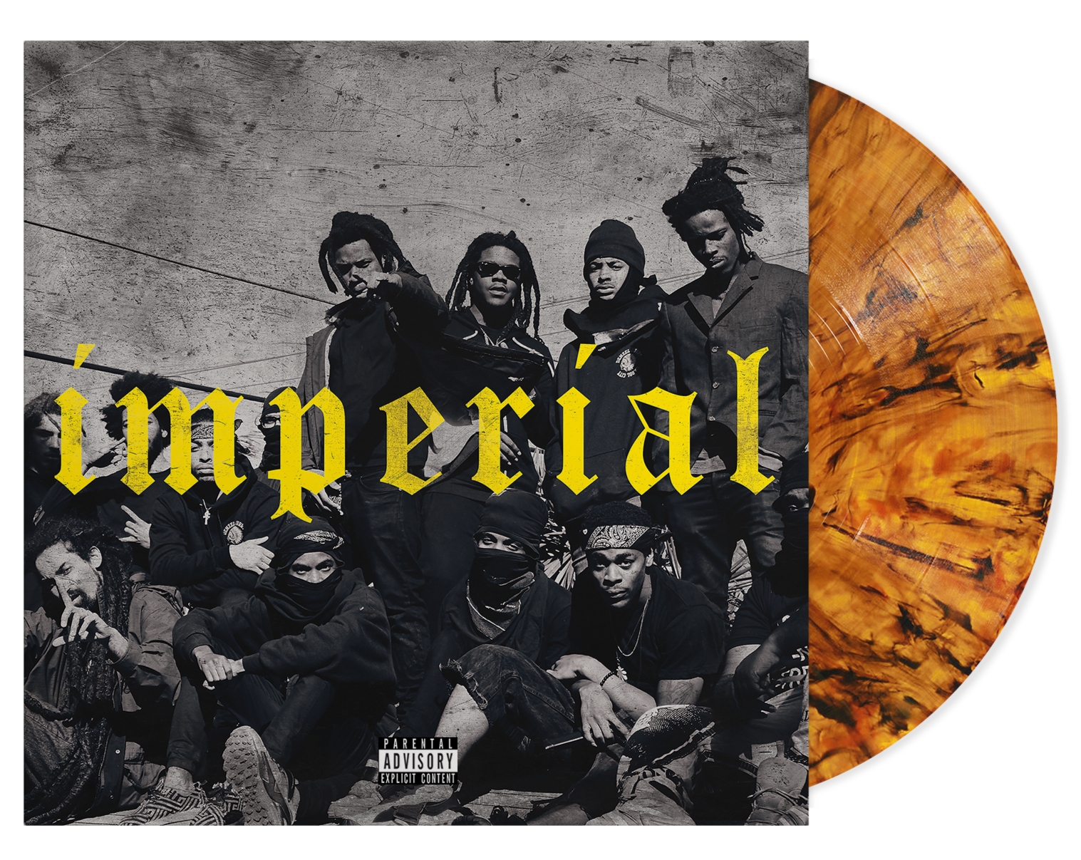 DENZEL CURRY ‘IMPERIAL’ LP (Limited Edition – Only 500 Made, Tiger's Eye Translucent Vinyl)