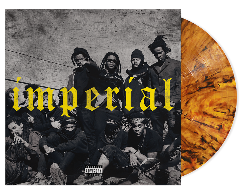 DENZEL CURRY ‘IMPERIAL’ LP (Limited Edition – Only 500 Made, Tiger's Eye Translucent Vinyl)
