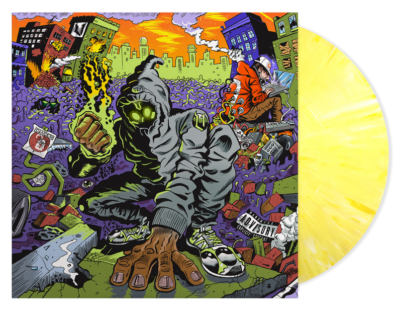 DENZEL CURRY ‘UNLOCKED’ LP (Limited Edition – Only 500 Made, Lemon Yellow Marble Vinyl)
